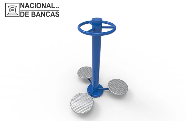 Fabricación de gimnasios urbanos cintura