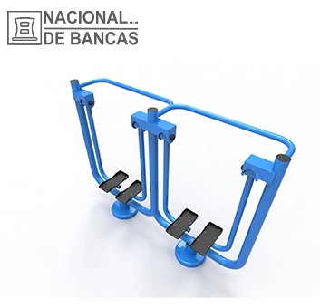 Gimnasios al aire libre modelos Nacional de Bancas