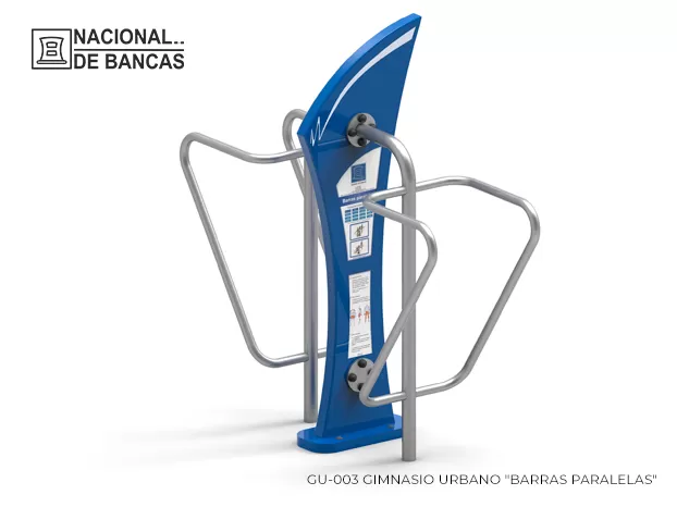 Gimnasios urbanos para explanadas públicas y privadas